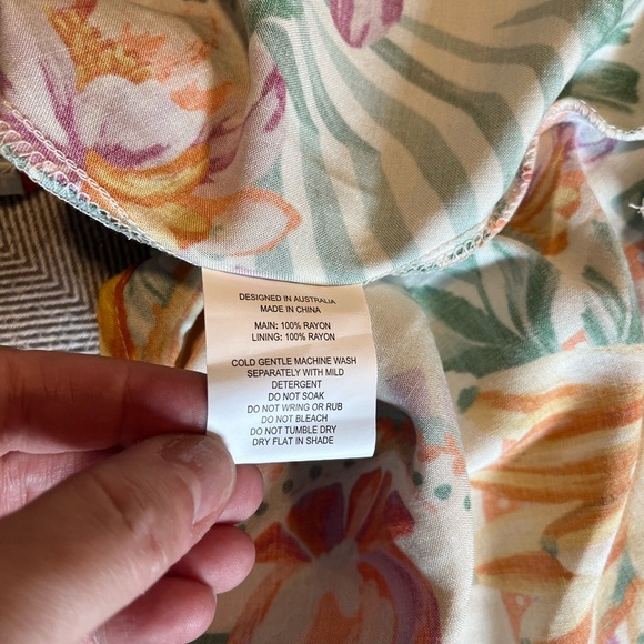 NWT Paper Heart Anthropologie Tie-Back Dress Size L - Picture 9 of 11